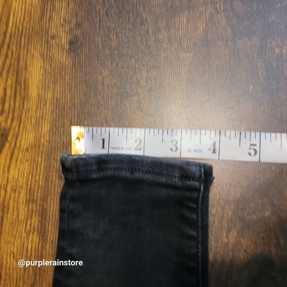 American Eagle Jeans 2 S Jegging Highest Rise Next Level Stretch Black Wash - Picture 11 of 12